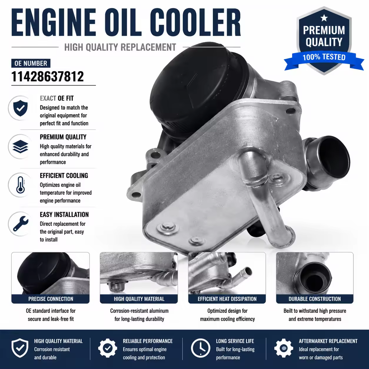 Oil Filter Housing for BMW (E46 / E60)