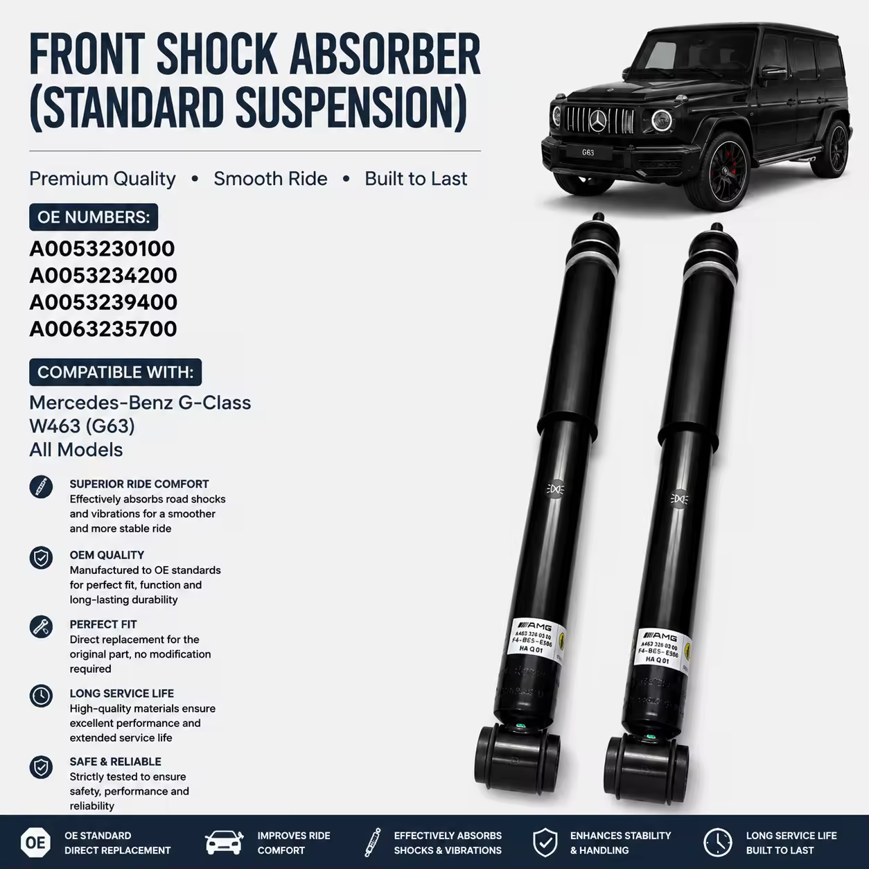 Shock Absorber for Mercedes-Benz (chassis to be confirmed)