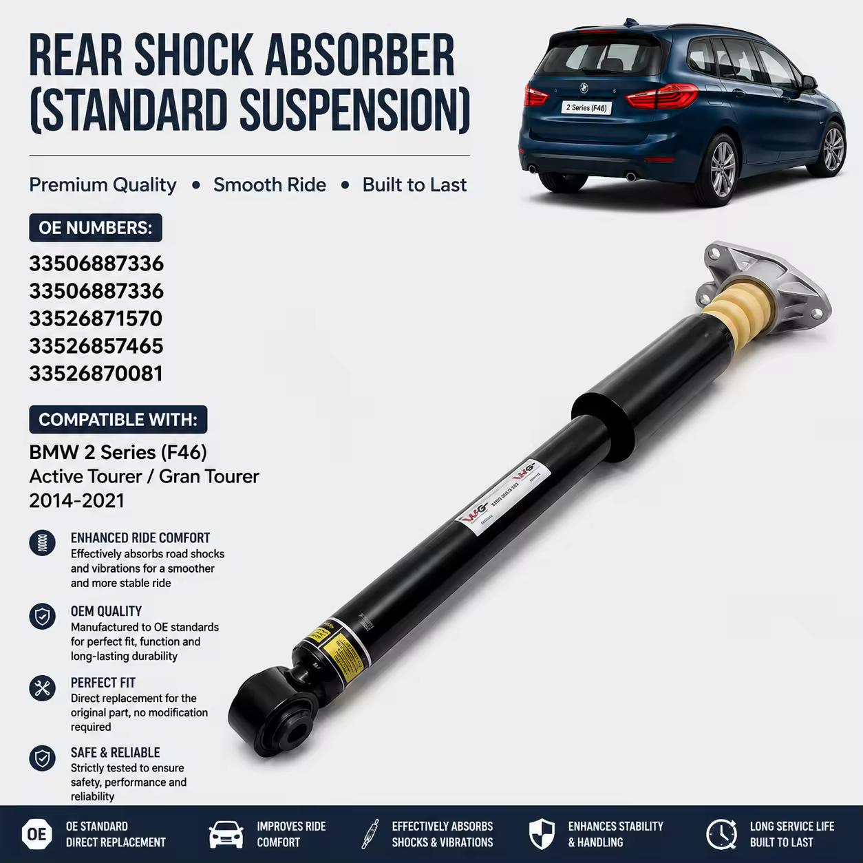 Shock Absorber for BMW (F46 / F39)