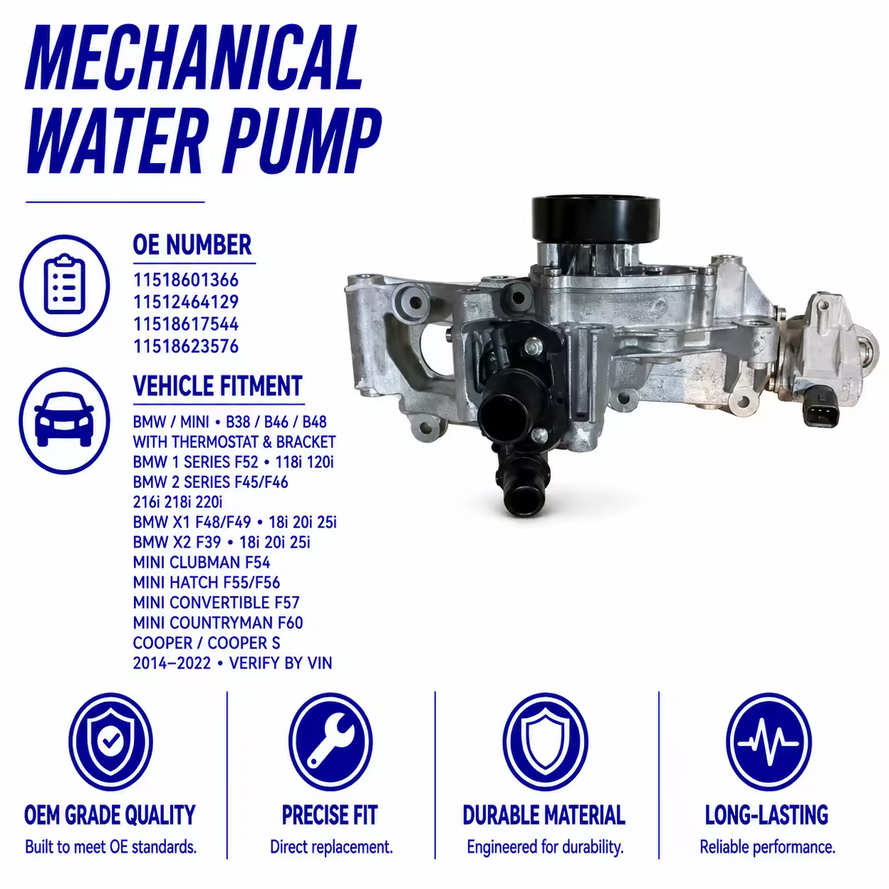 Water Pump for MINI (F54 / F55 / F56 / F57 / F60)