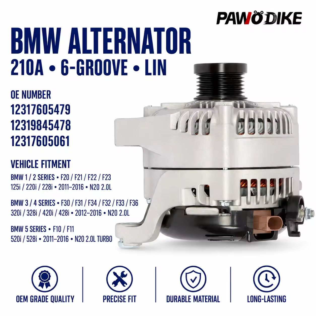 Alternator for BMW 3 Series