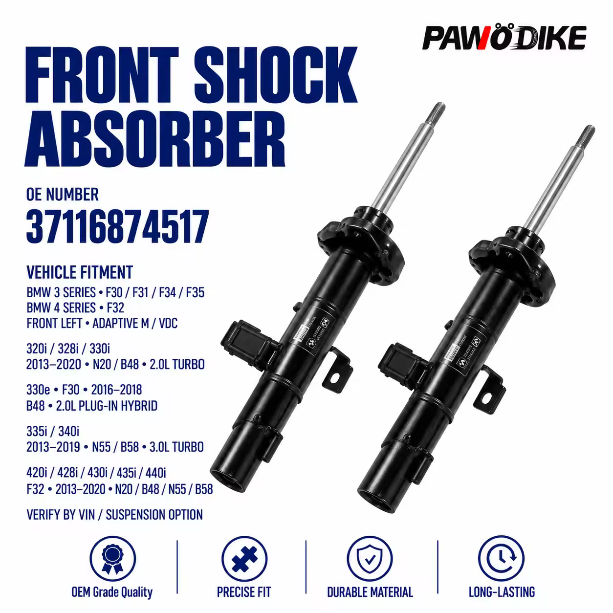 Shock Absorber for BMW (F35 / F30 / F31 / F34 / F32)
