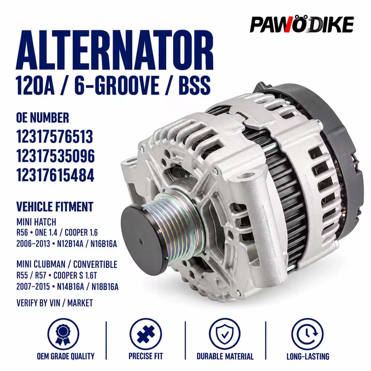 Alternator for BMW X5
