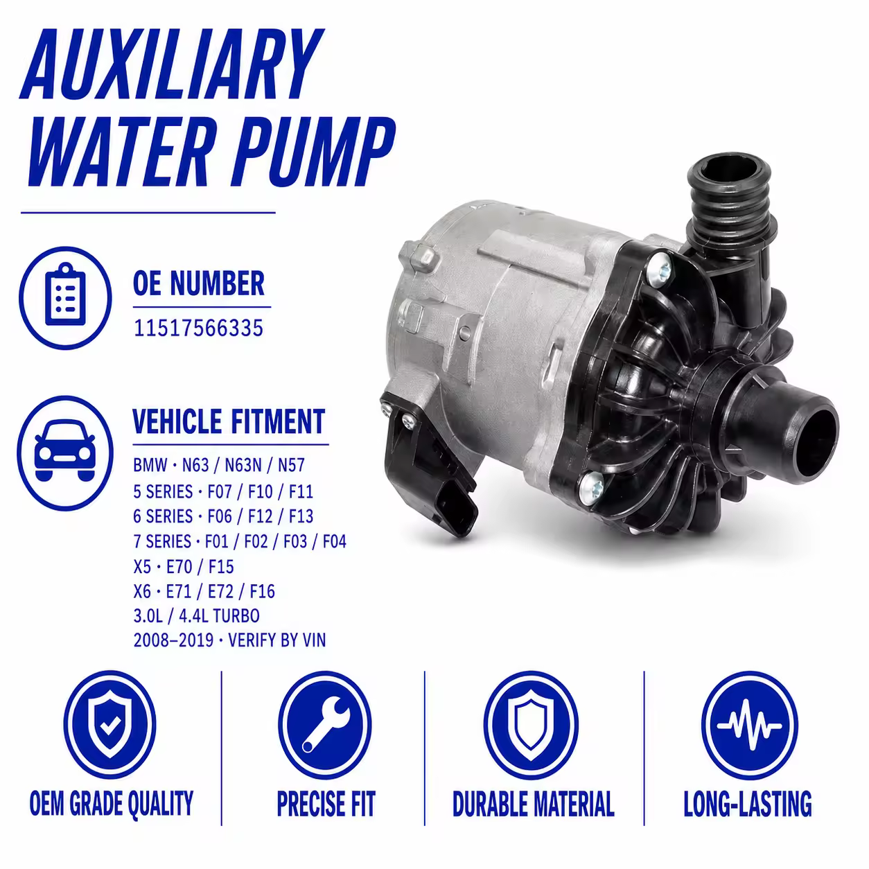 Circulation Pump for BMW (F07 / F10 / F11 / F06 / F12 / F13)