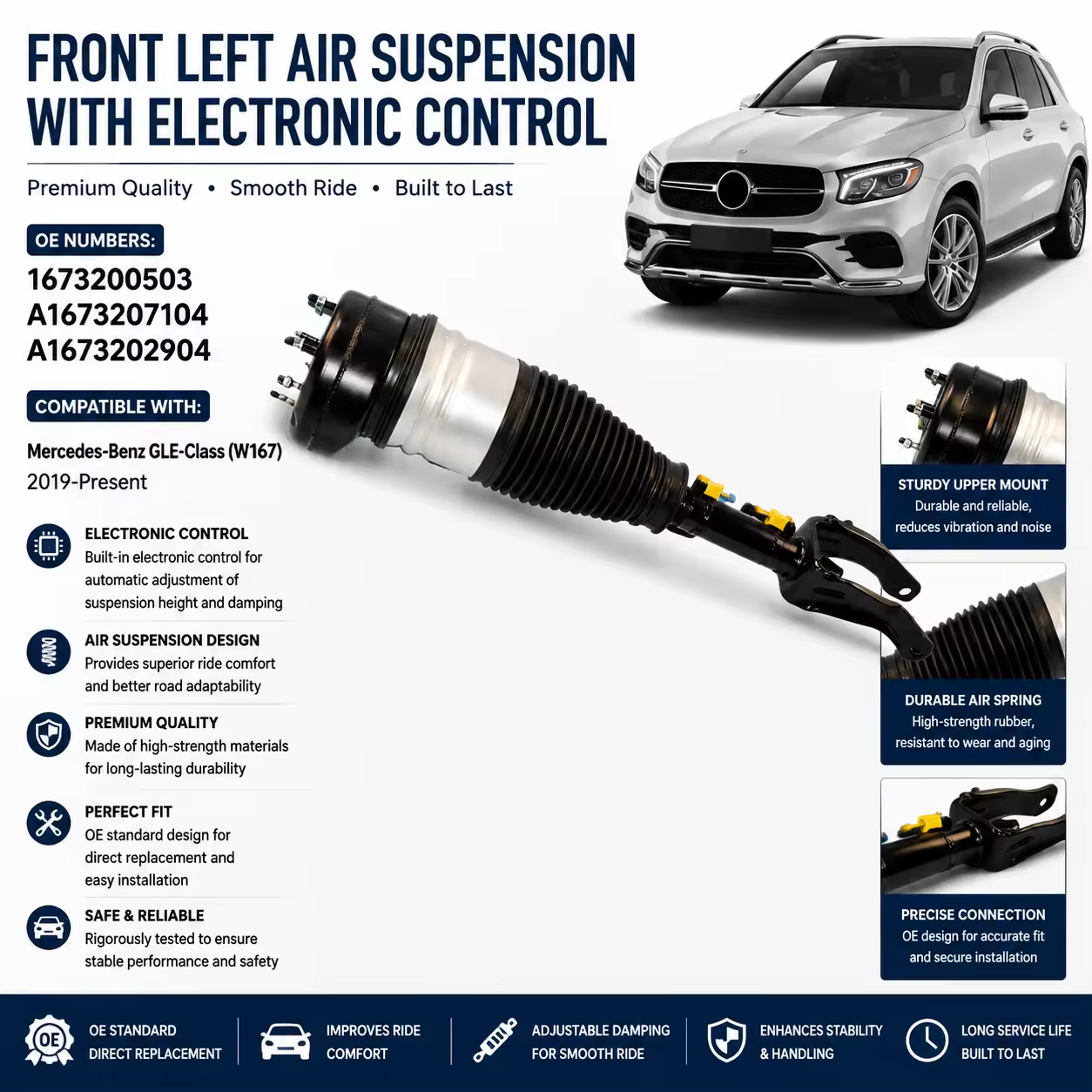 Shock Absorber for Mercedes-Benz GLE (W167)