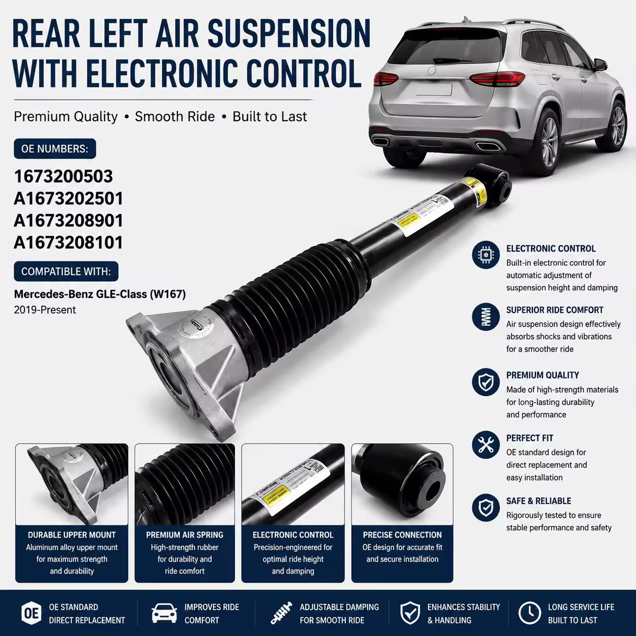 Shock Absorber for Mercedes-Benz GLE (W167) — view 7