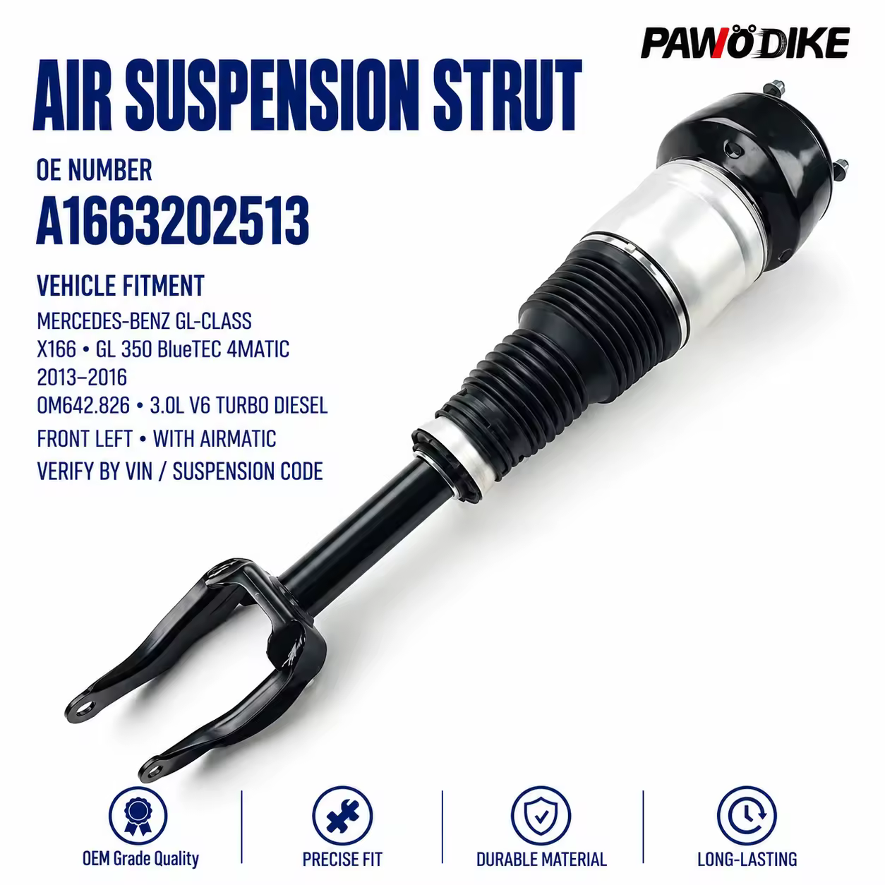 Shock Absorber for Mercedes-Benz M-Class / GLE (W166)