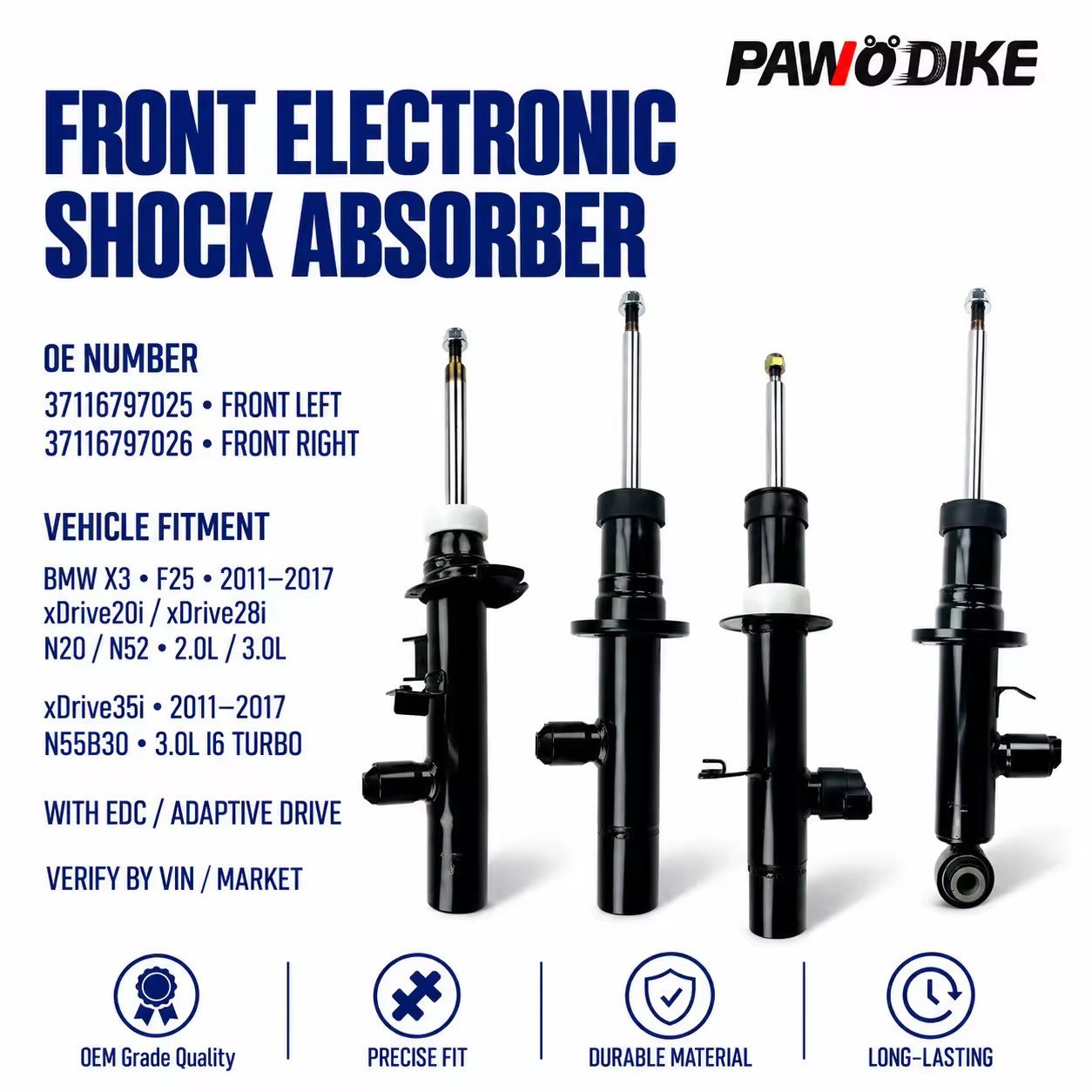 Shock Absorber for BMW X3 (F25)