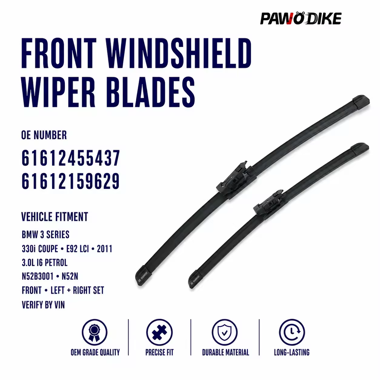 Wiper Blade for BMW 3 Series Coupe (E92)