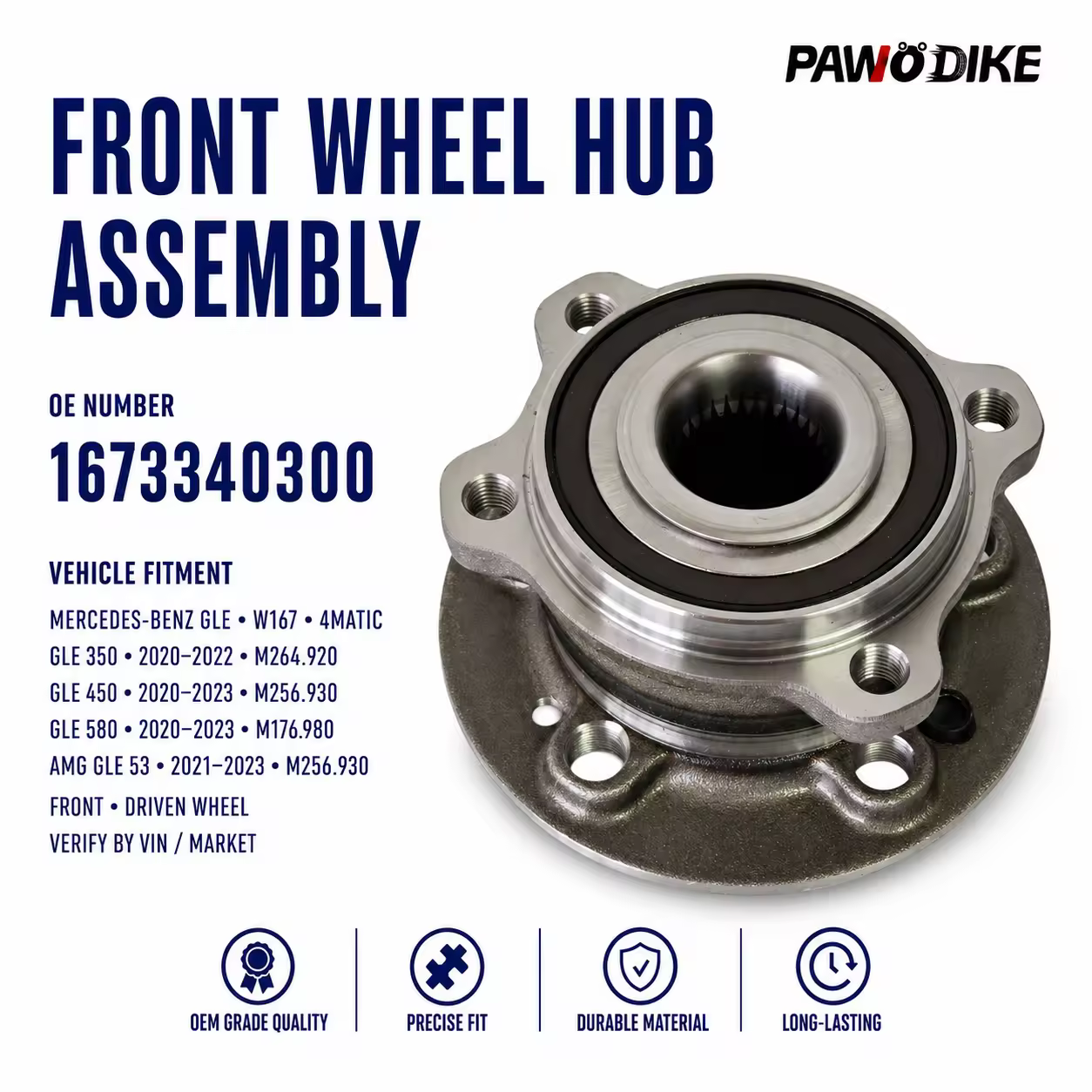 Wheel Hub Bearing for Mercedes-Benz GLE (W167)