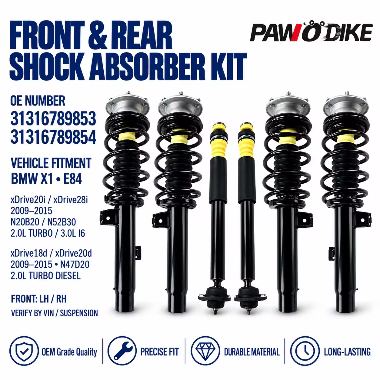 Shock Absorber for BMW X1 (E84)
