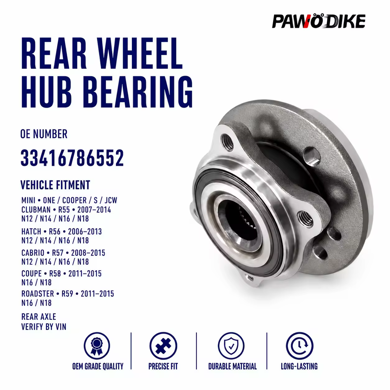 Wheel Bearing for MINI (R55 / R56 / R57 / R58 / R59)