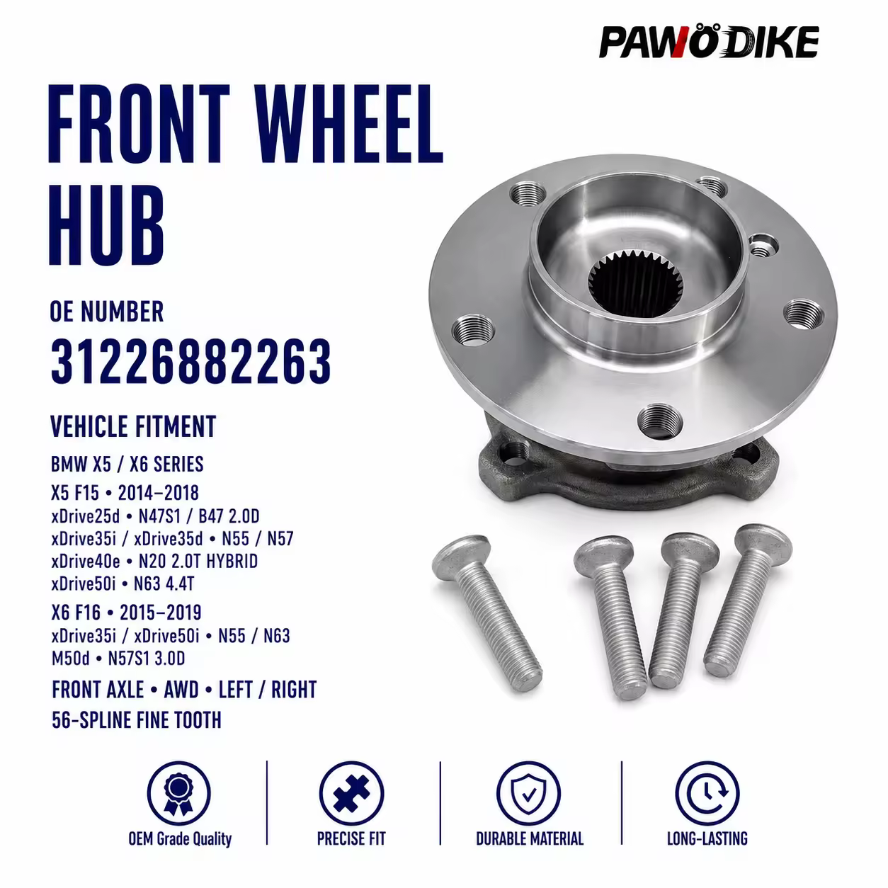 Wheel Bearing for BMW X5 / X6