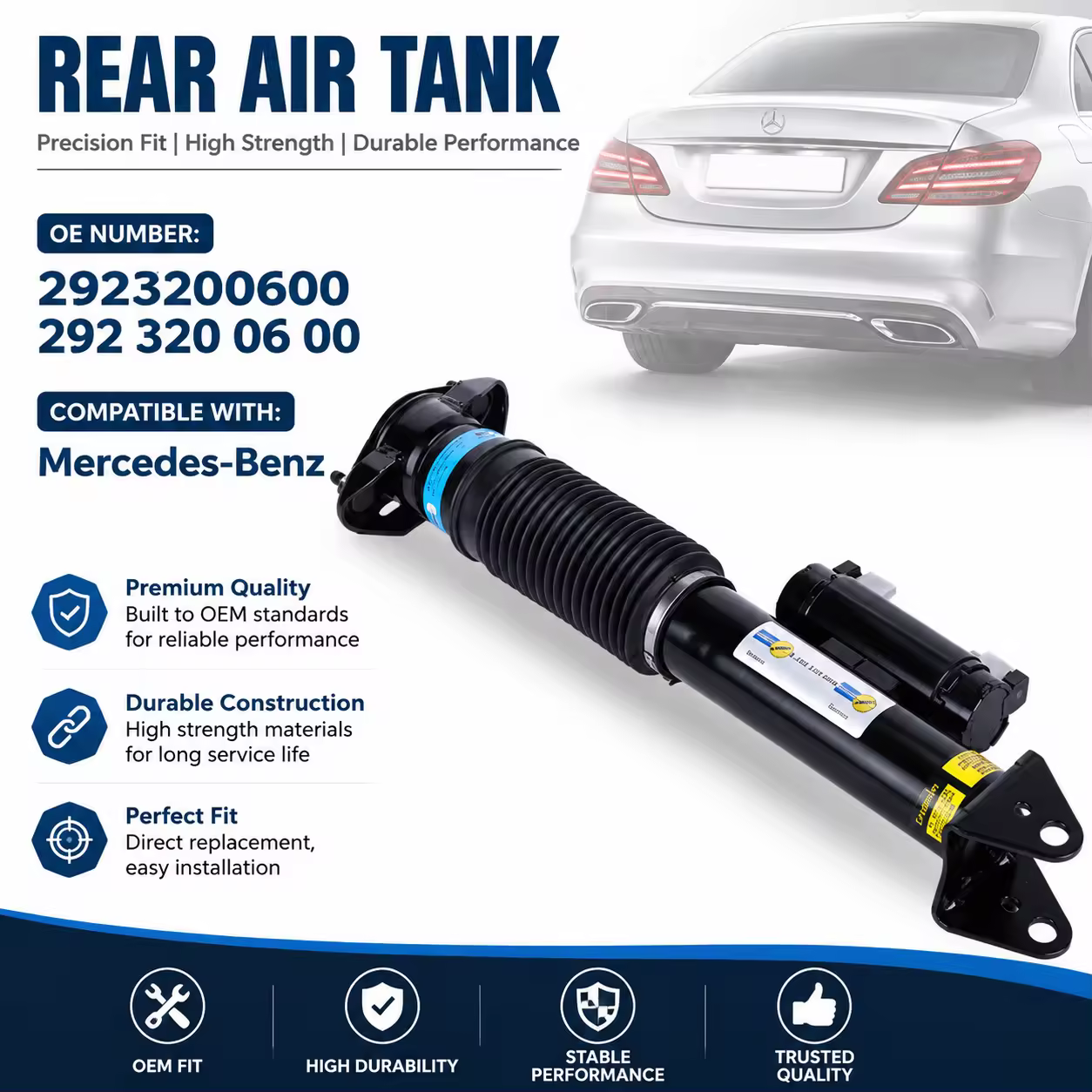 Shock Absorber for Mercedes-Benz GLE Coupe (W292)