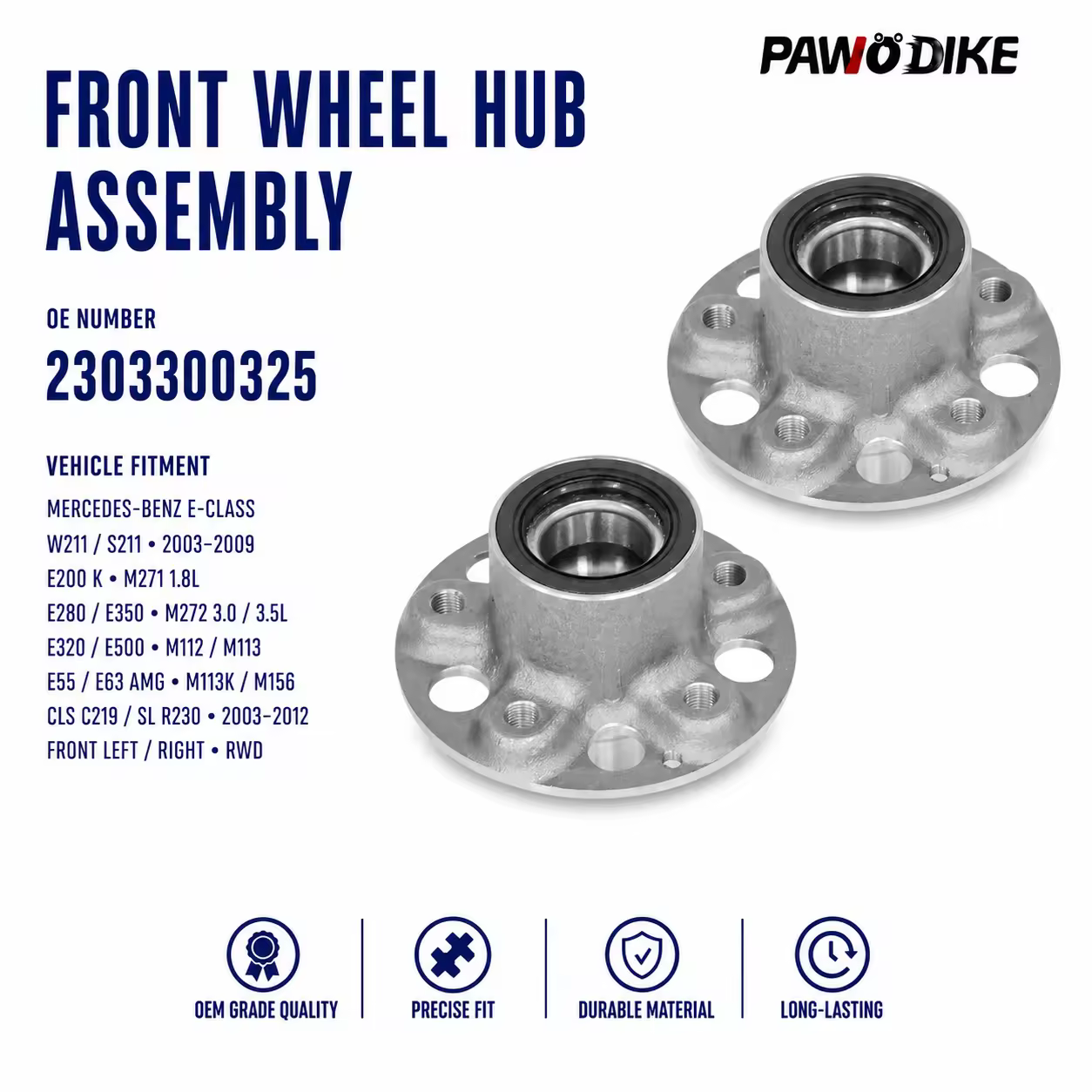 Wheel Hub Bearing for Mercedes-Benz E-Class (W211)