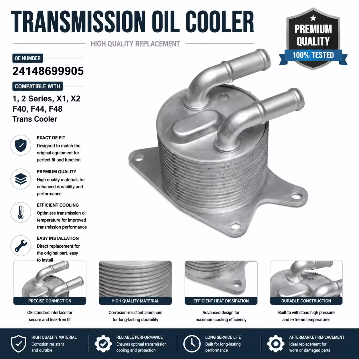 Oil Filter Housing for BMW (E46 / E60)
