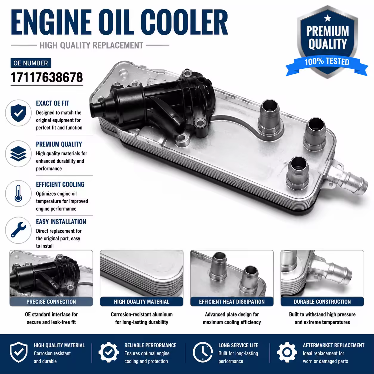 Oil Filter Housing for BMW (E46 / E60)