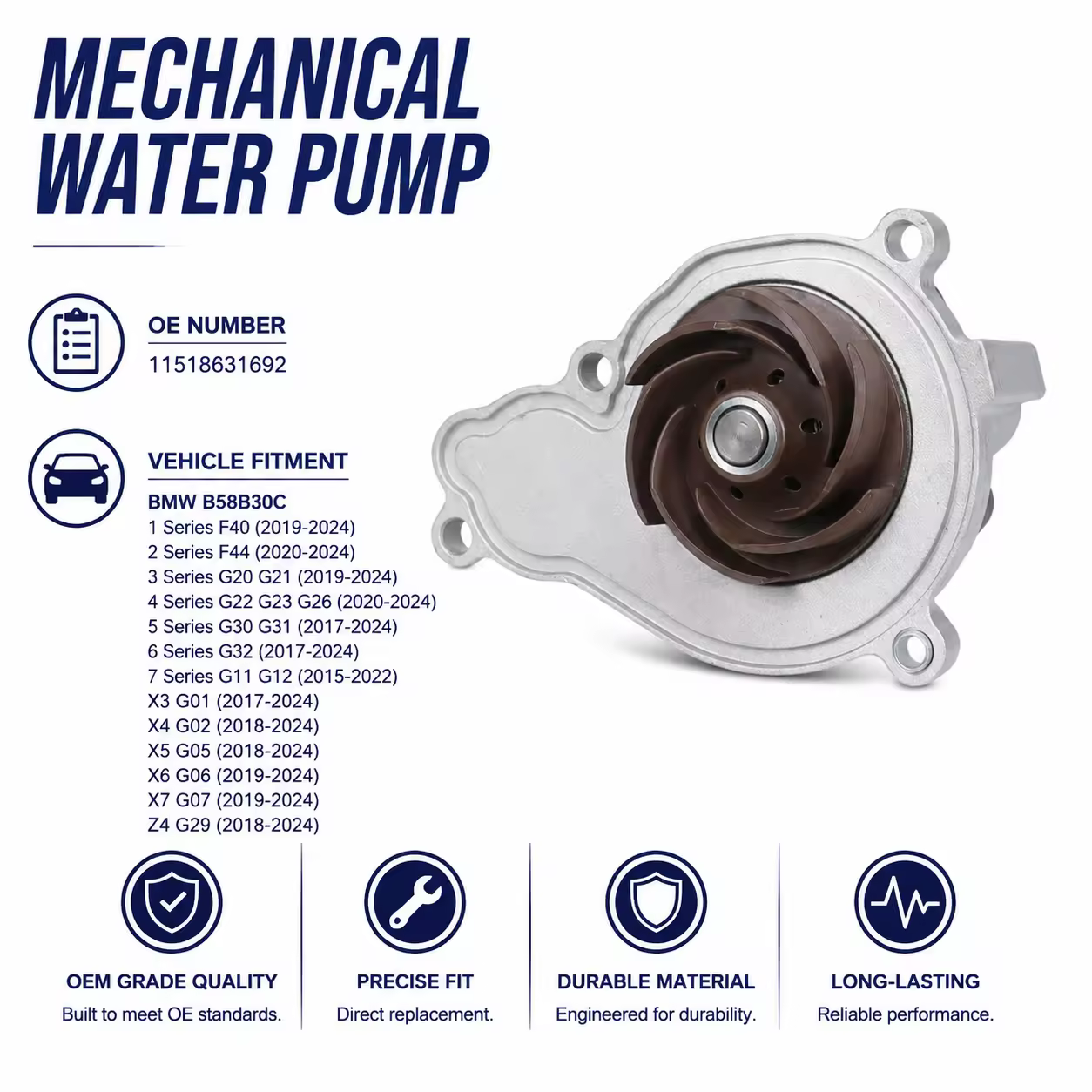Water Pump for BMW (chassis to be confirmed)