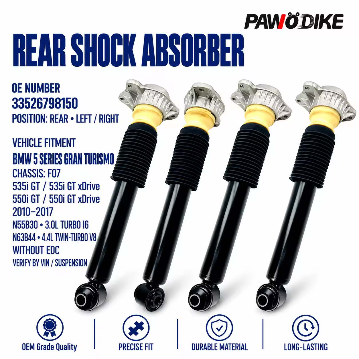 Shock Absorber for BMW 5 Series GT (F07)