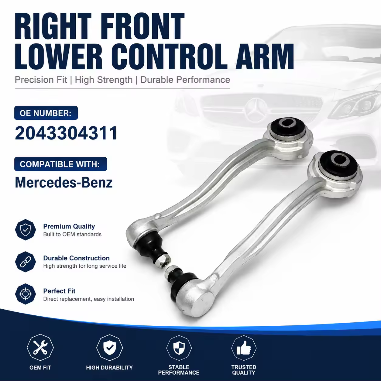 Bushing for Mercedes-Benz C-Class (W204) — view 7
