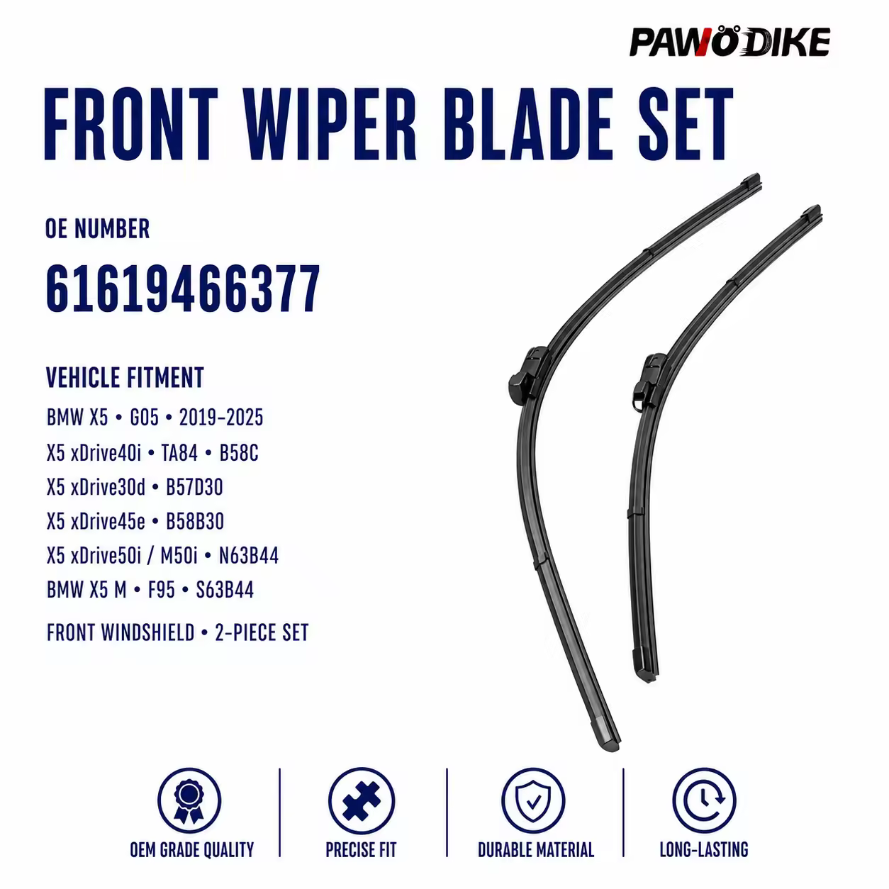 Wiper for BMW X5 (G05)