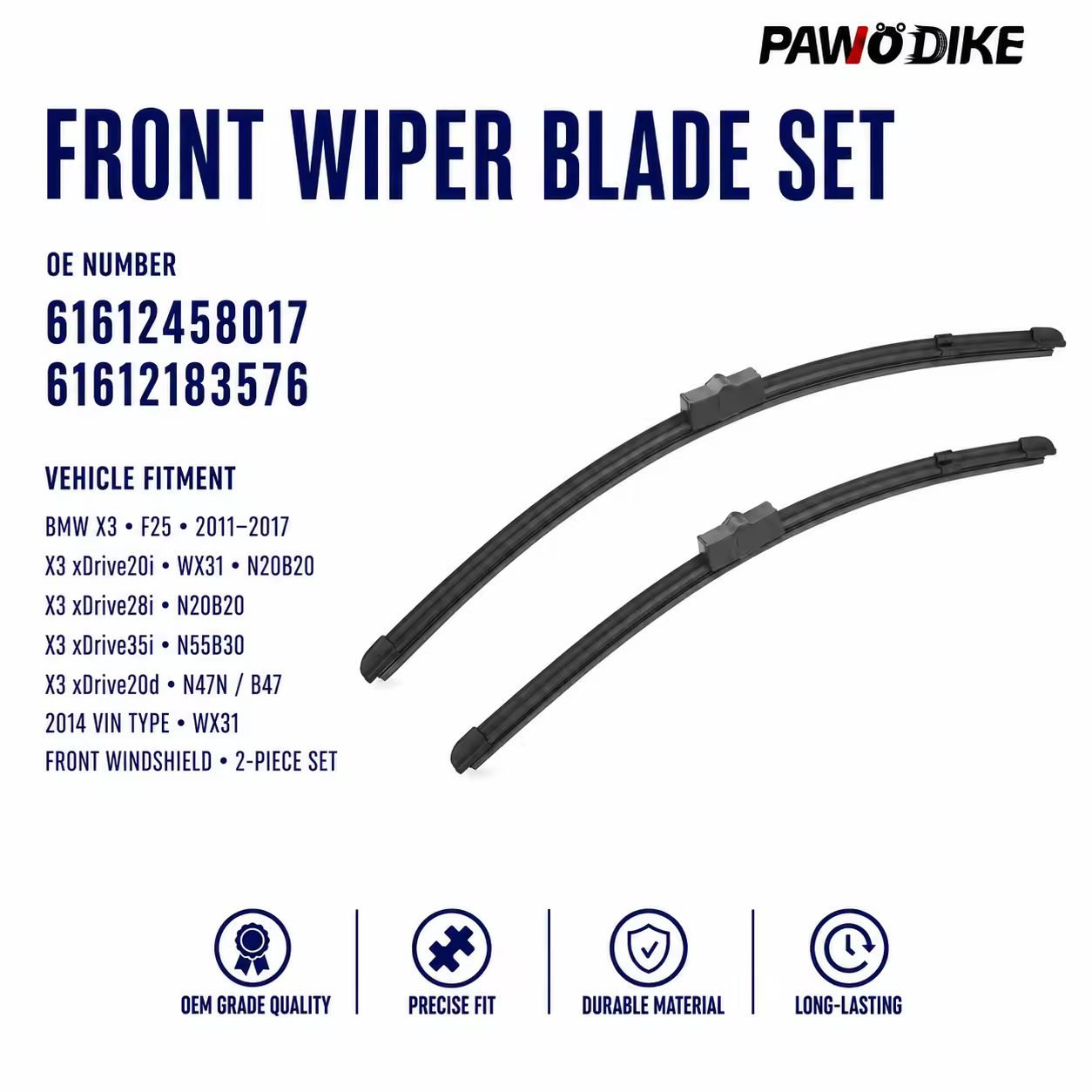 Windscreen Care Blade for BMW X3 (F25)