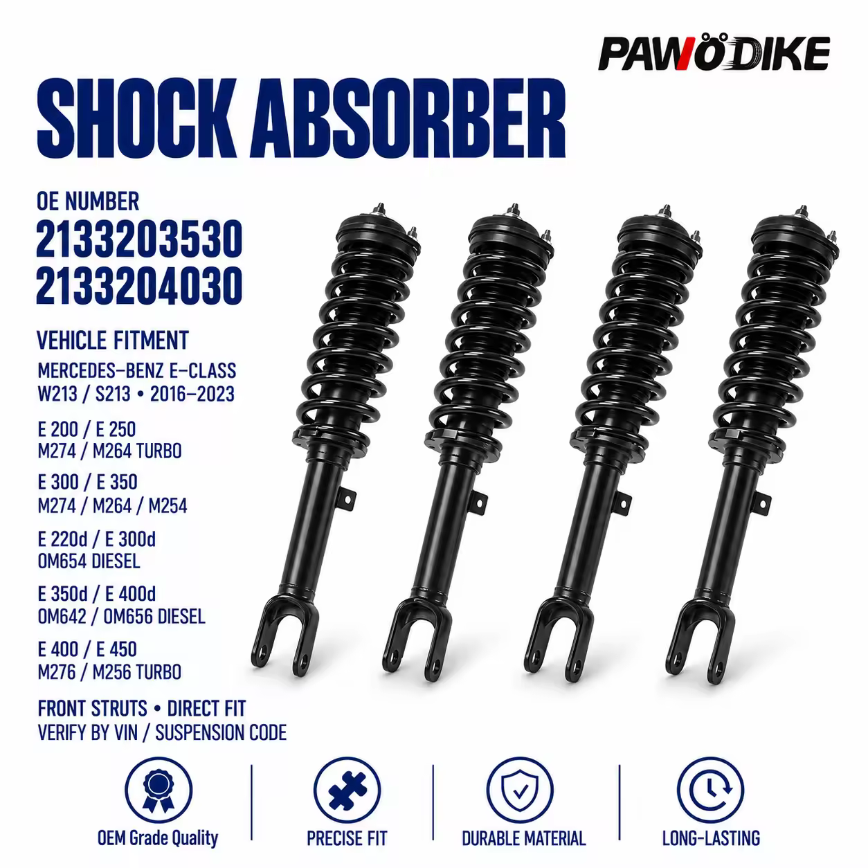 Shock Absorber for Mercedes-Benz E-Class (W213)