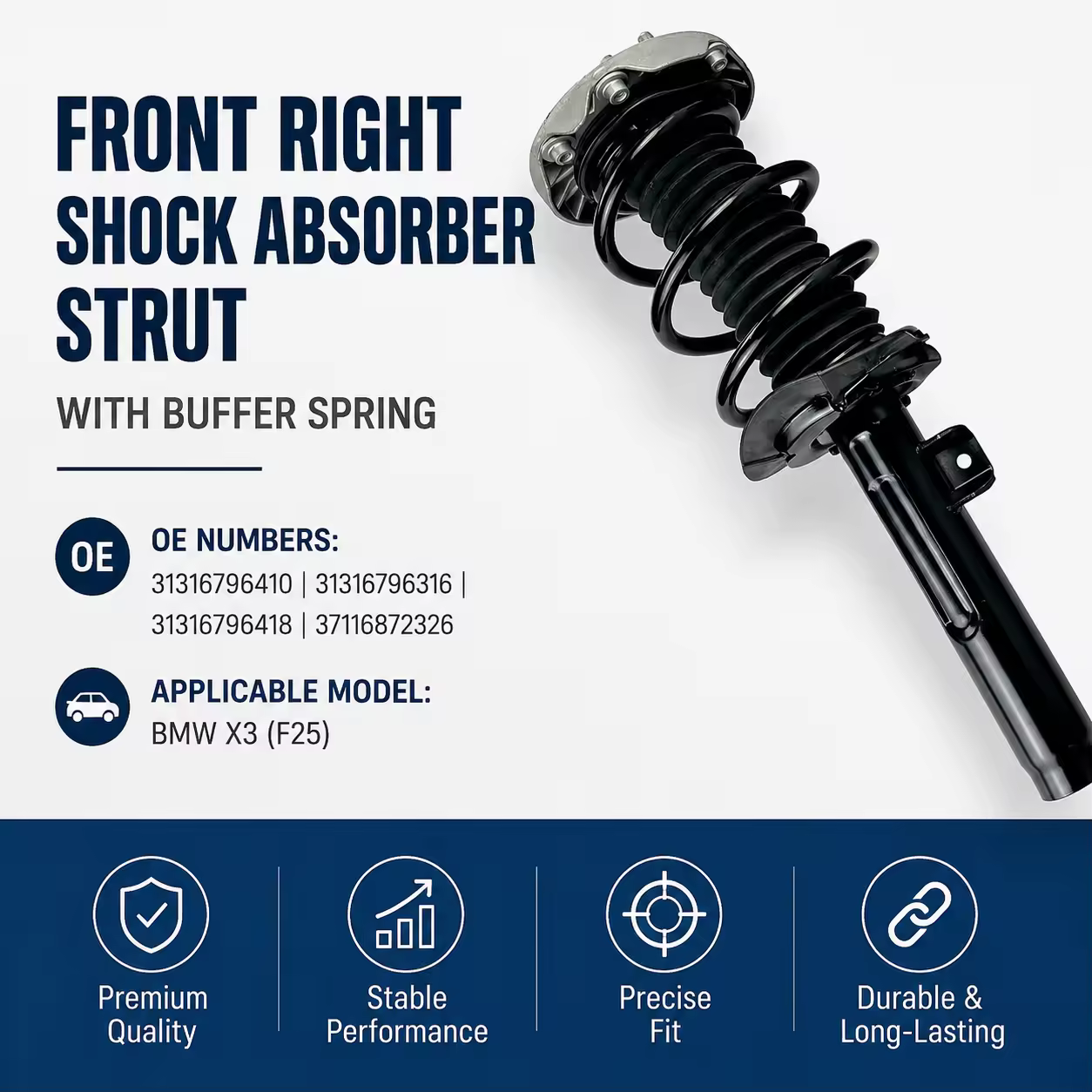 Shock Absorber for BMW X3 (F25) — view 7