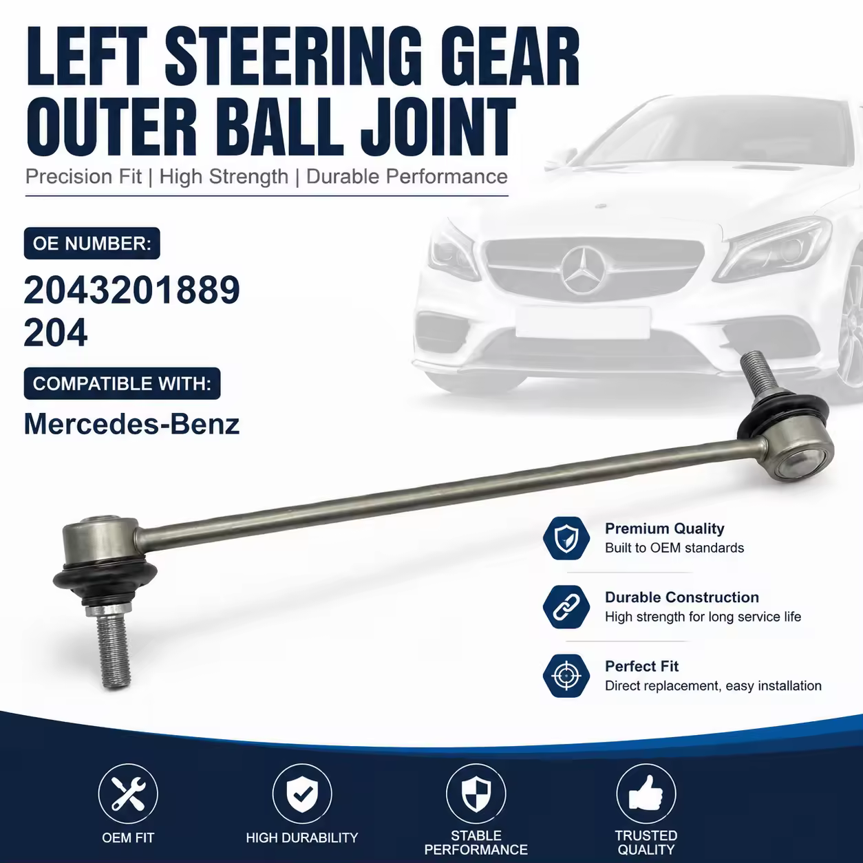 Stabilizer Bar for Mercedes-Benz C-Class (W204) — view 7