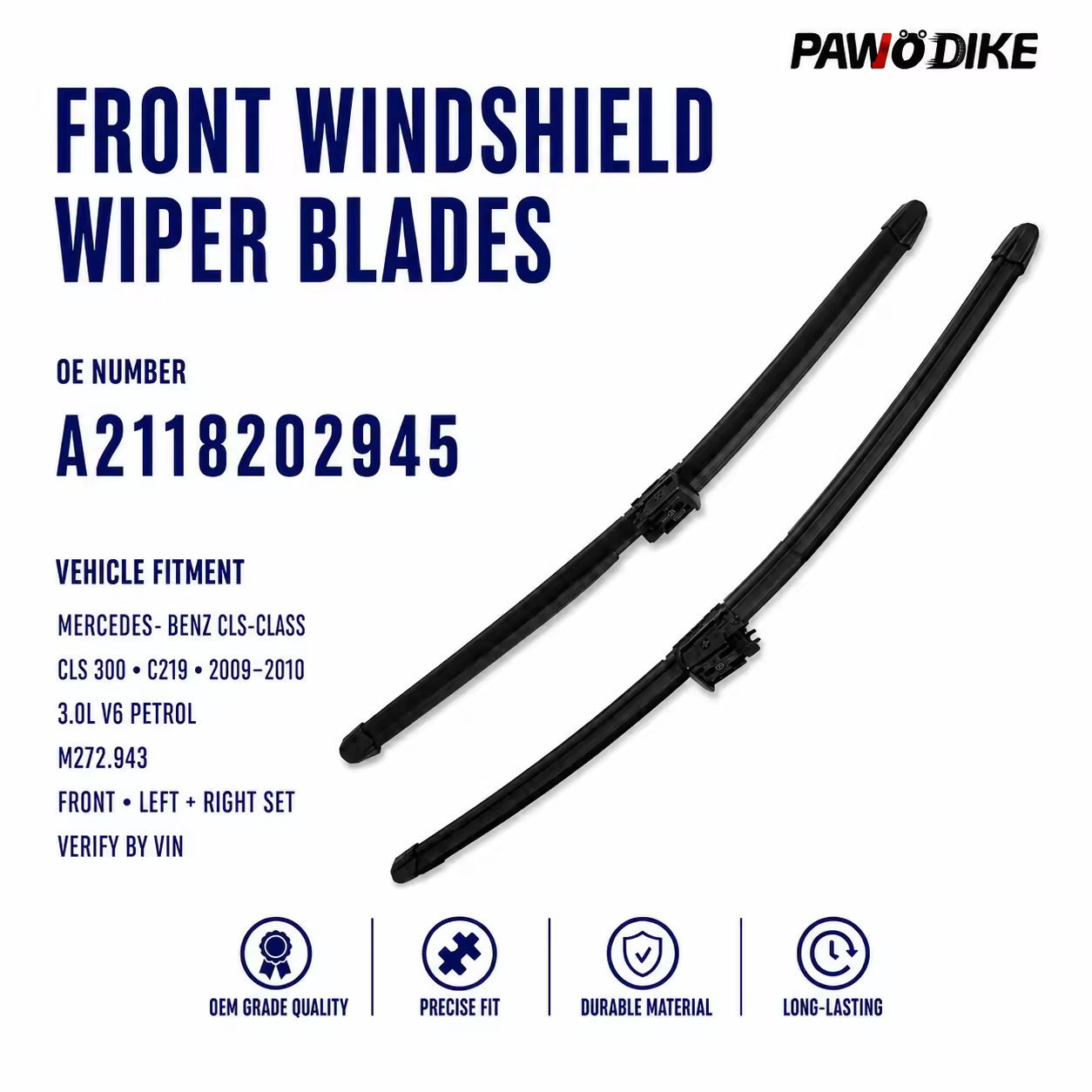 Wiper Blade for Mercedes-Benz E-Class (W211)