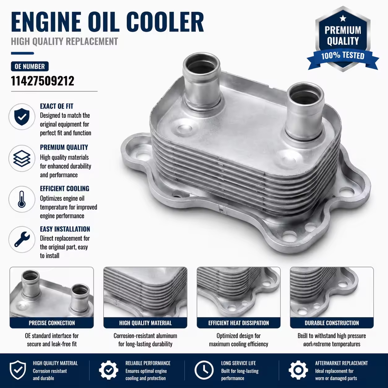 Oil Filter Housing for BMW (E46 / E60)