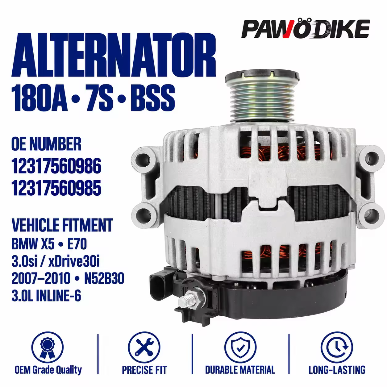 Alternator for BMW X5