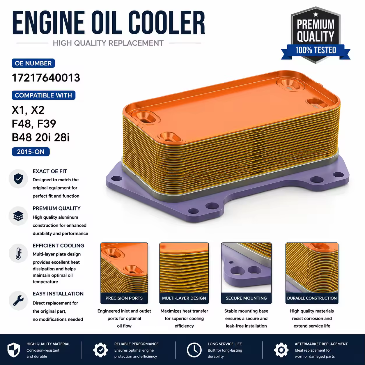 Oil Filter Housing for BMW (E46 / E60)