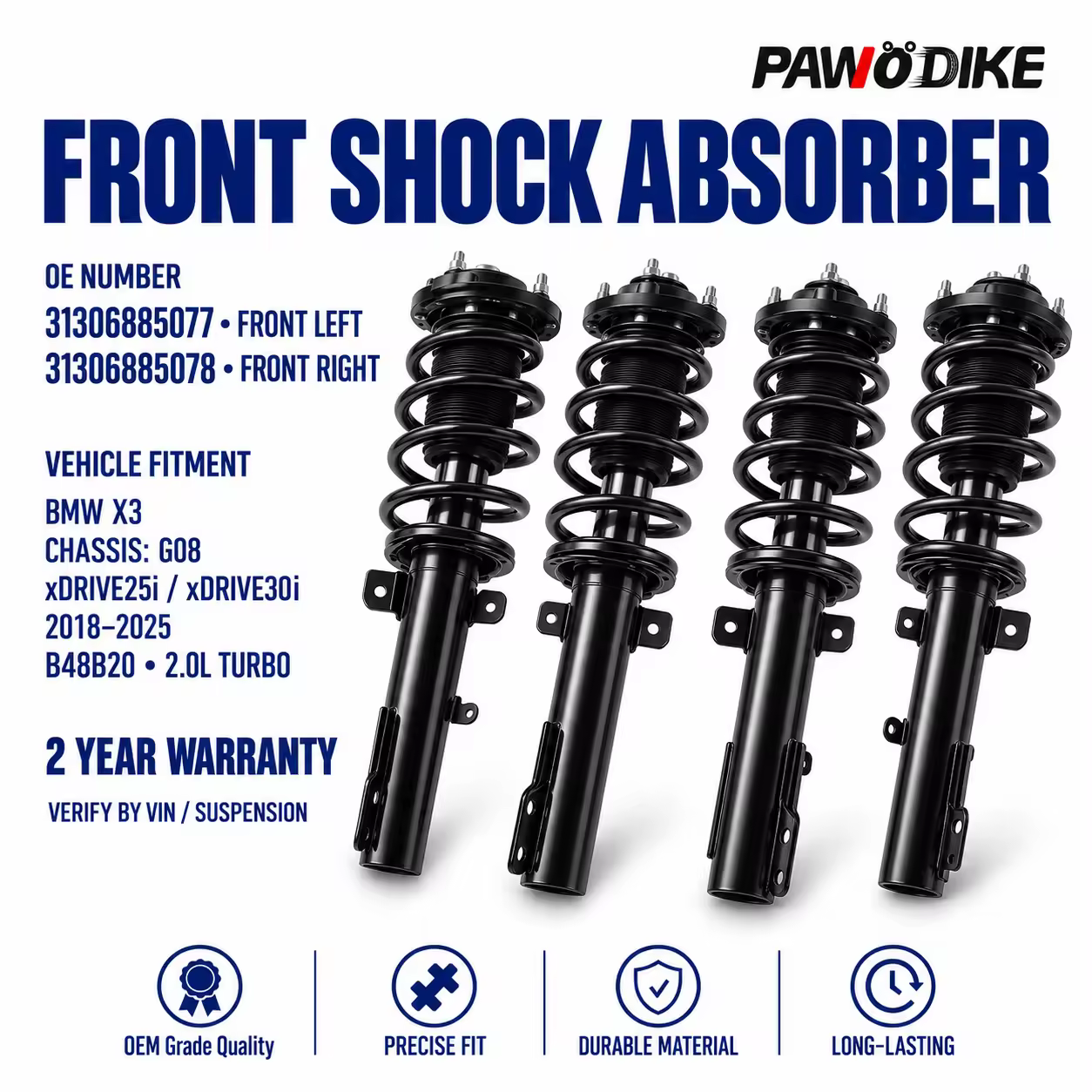 Shock Absorber for BMW X3