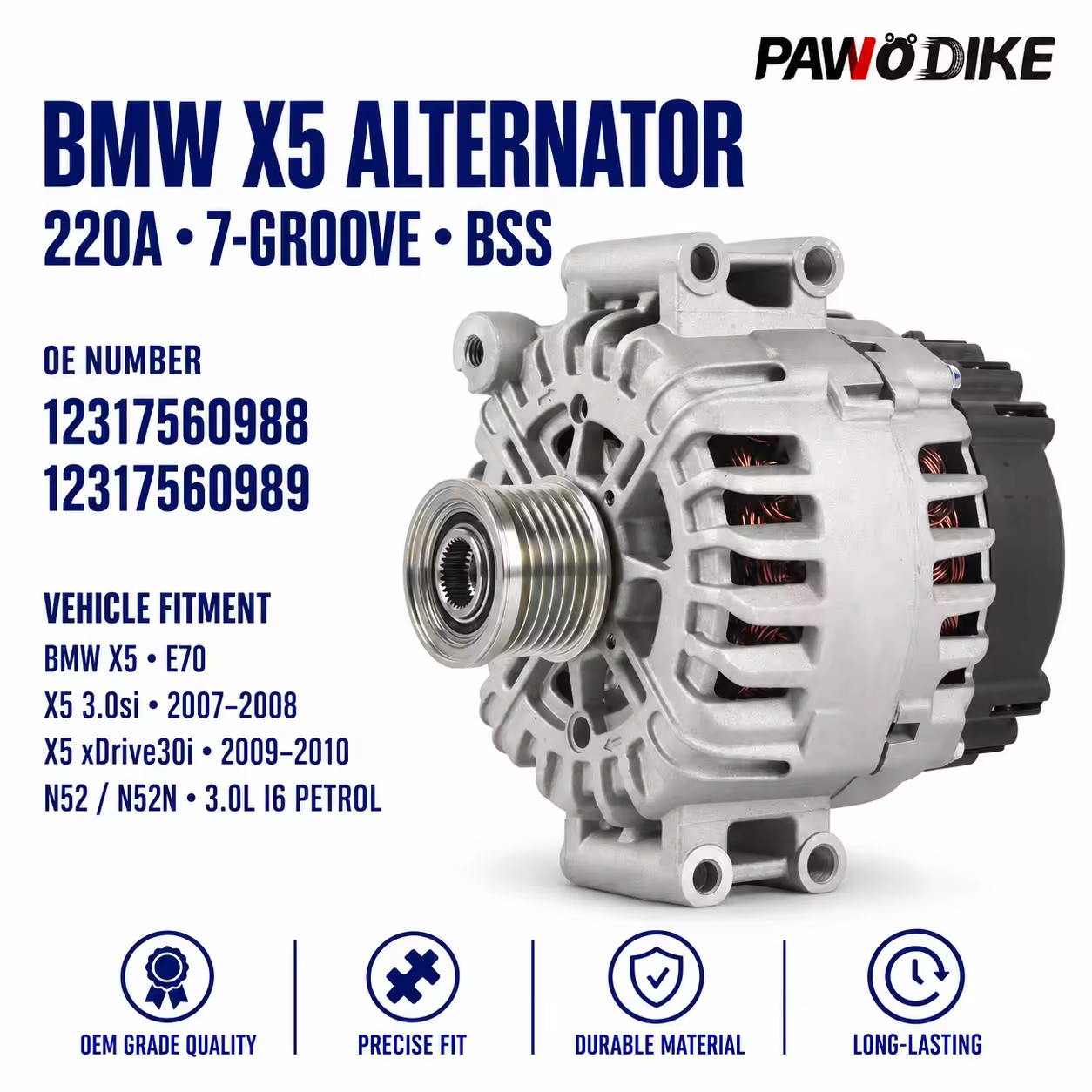 Alternator for BMW X5