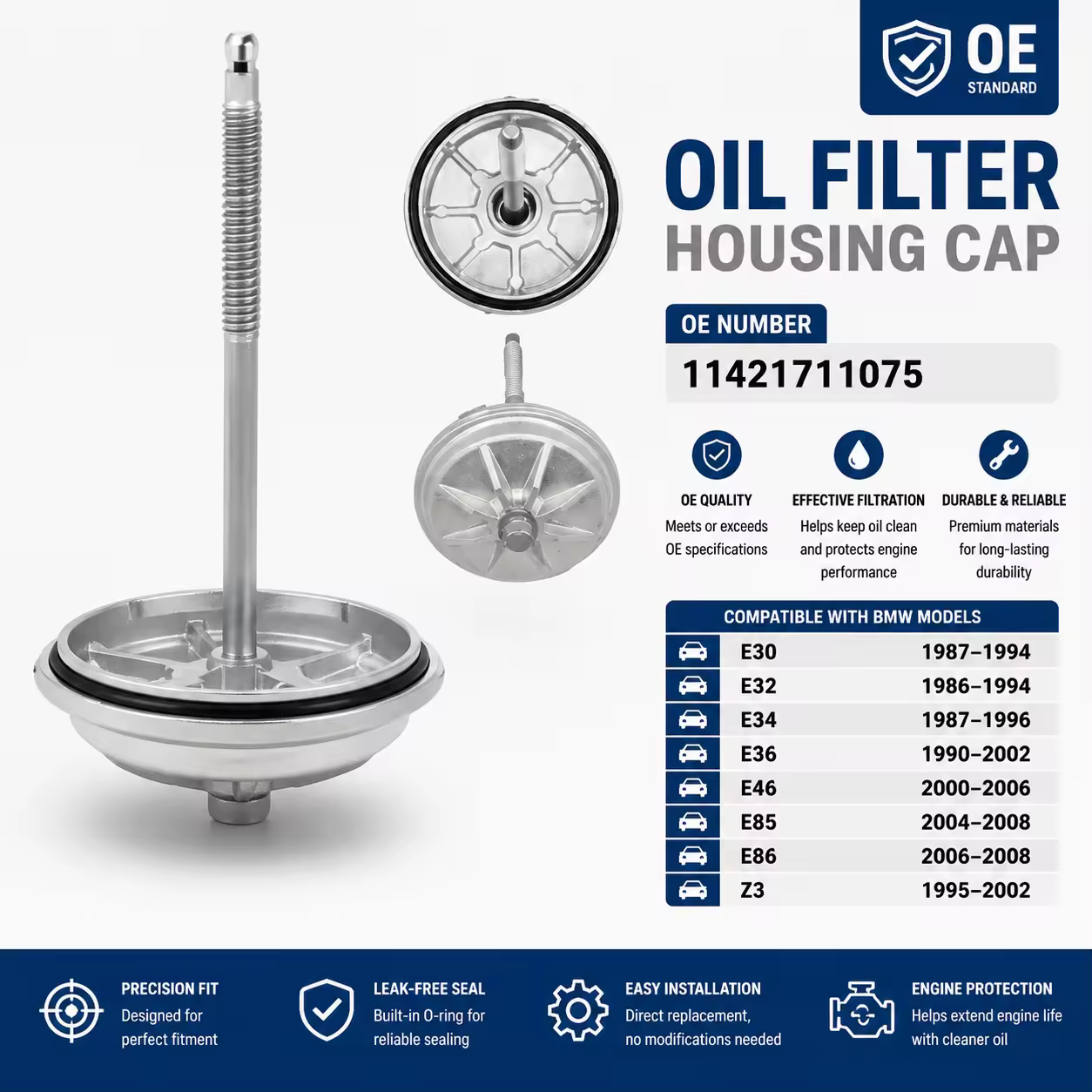 Oil Filler Cap for BMW 3 Series (E36 / E46)