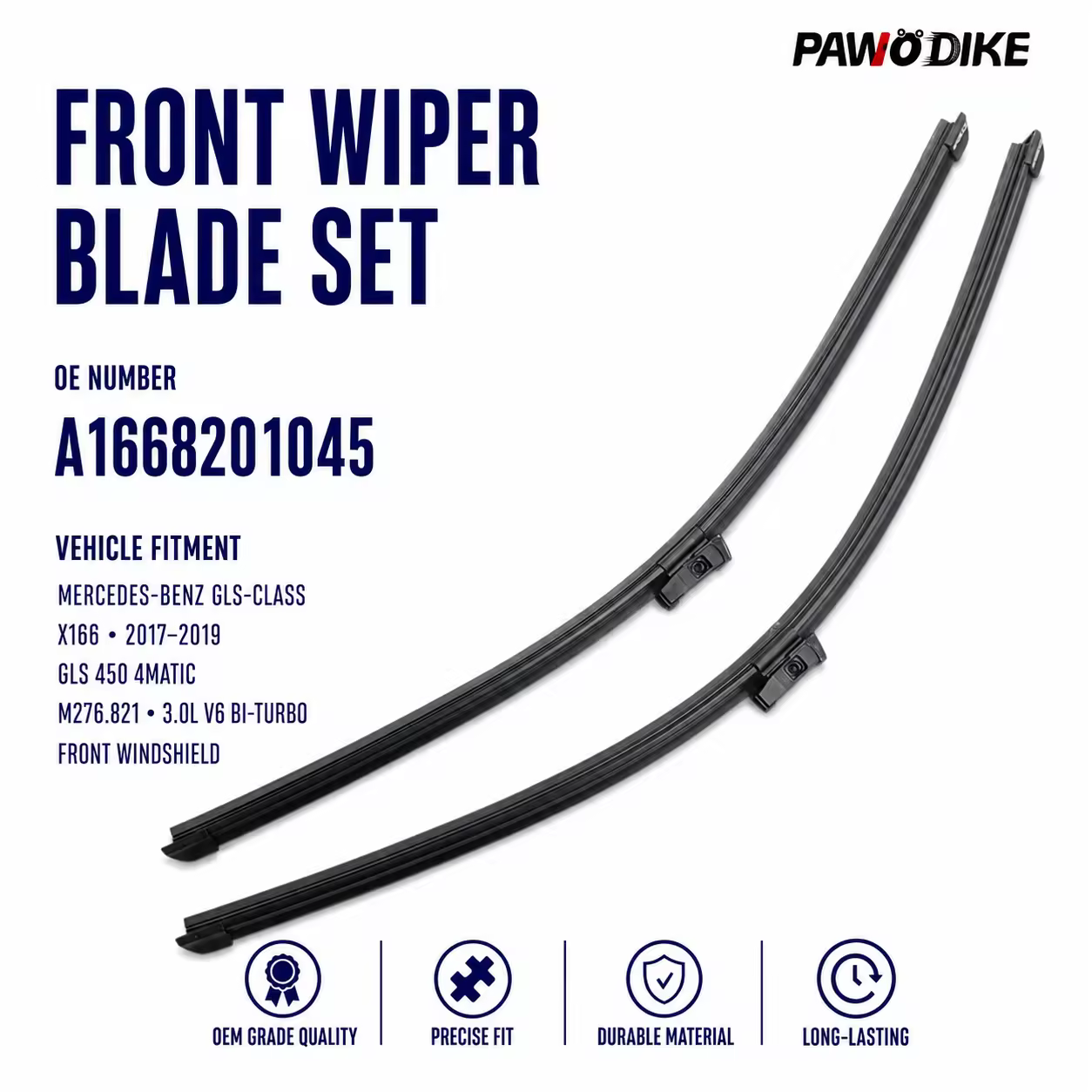 Windshield Blade for Mercedes-Benz M-Class / GLE (W166)