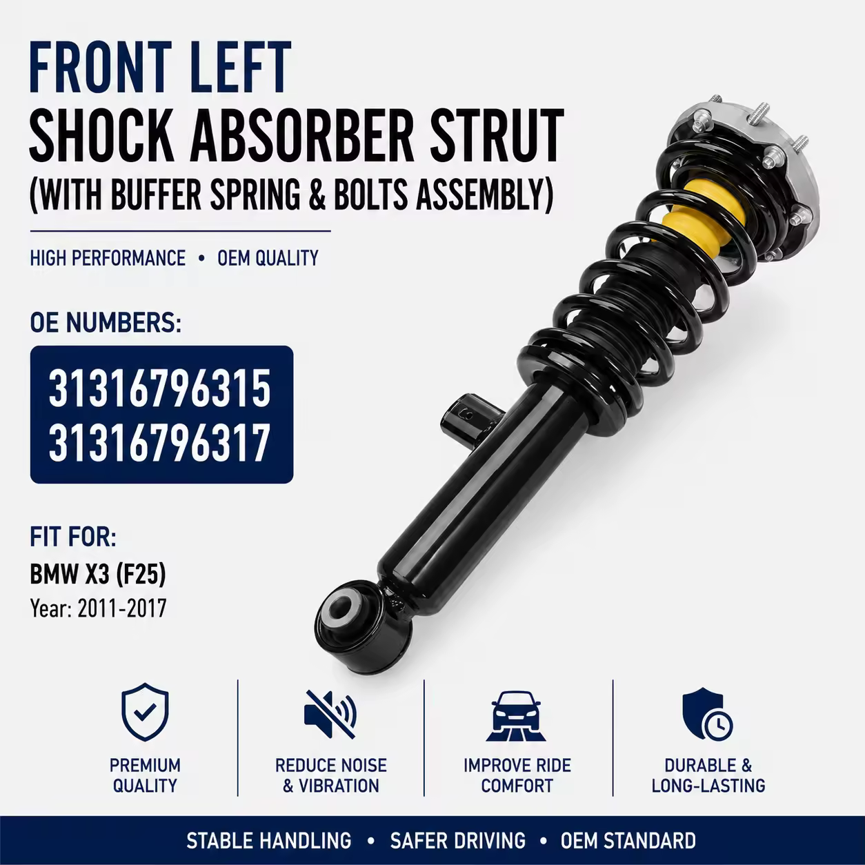 Shock Absorber for BMW X3 (F25)