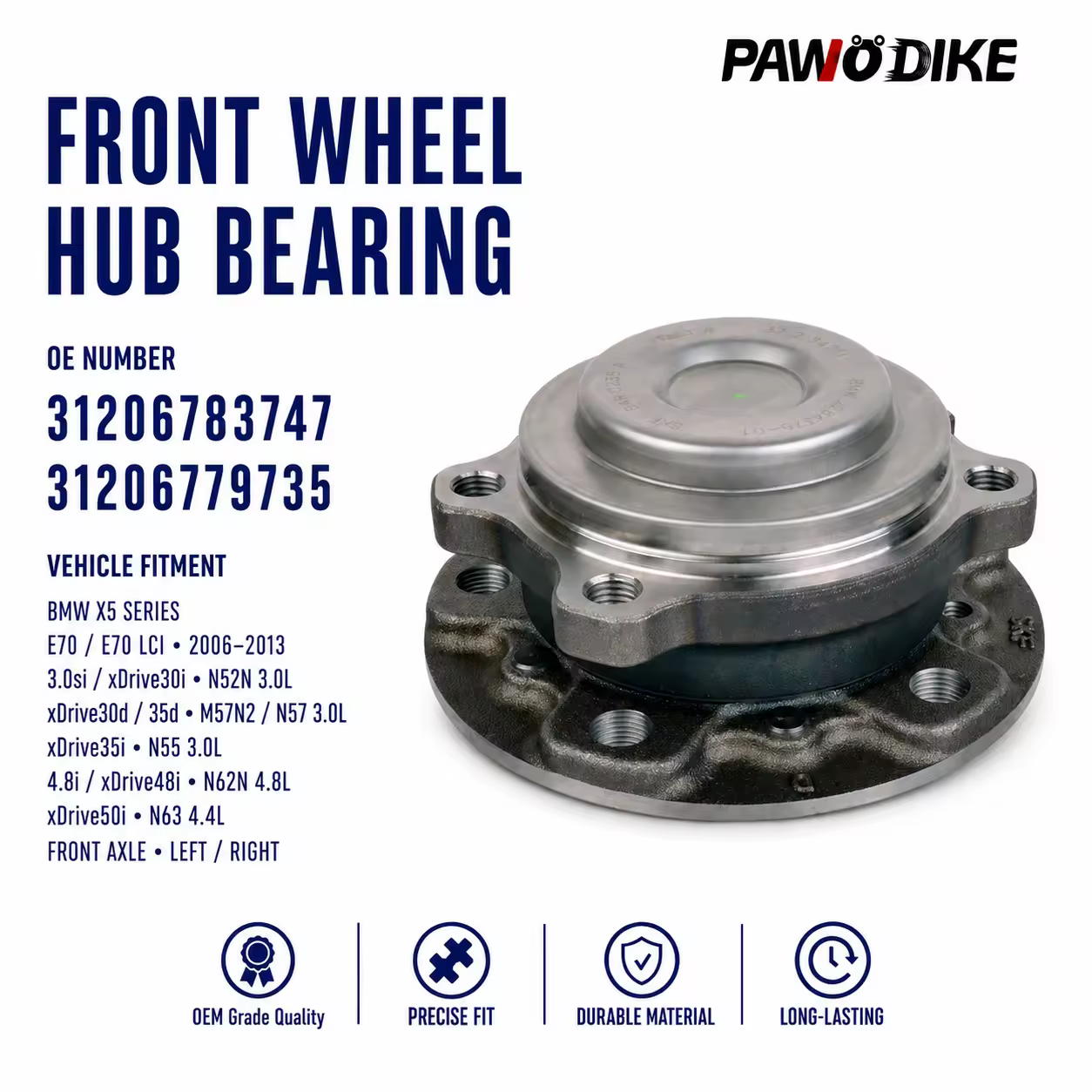 Wheel Hub Bearing for BMW X5 (E70)
