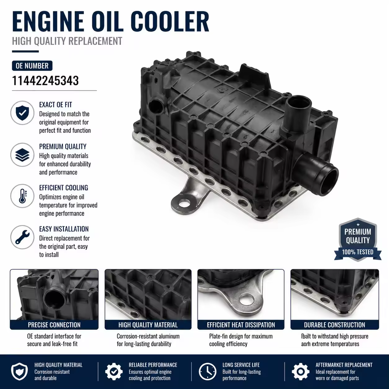 Oil Filter Housing for BMW (E46 / E60)