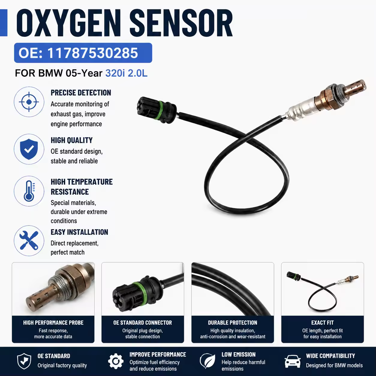 Oxygen Sensor for BMW 3 Series