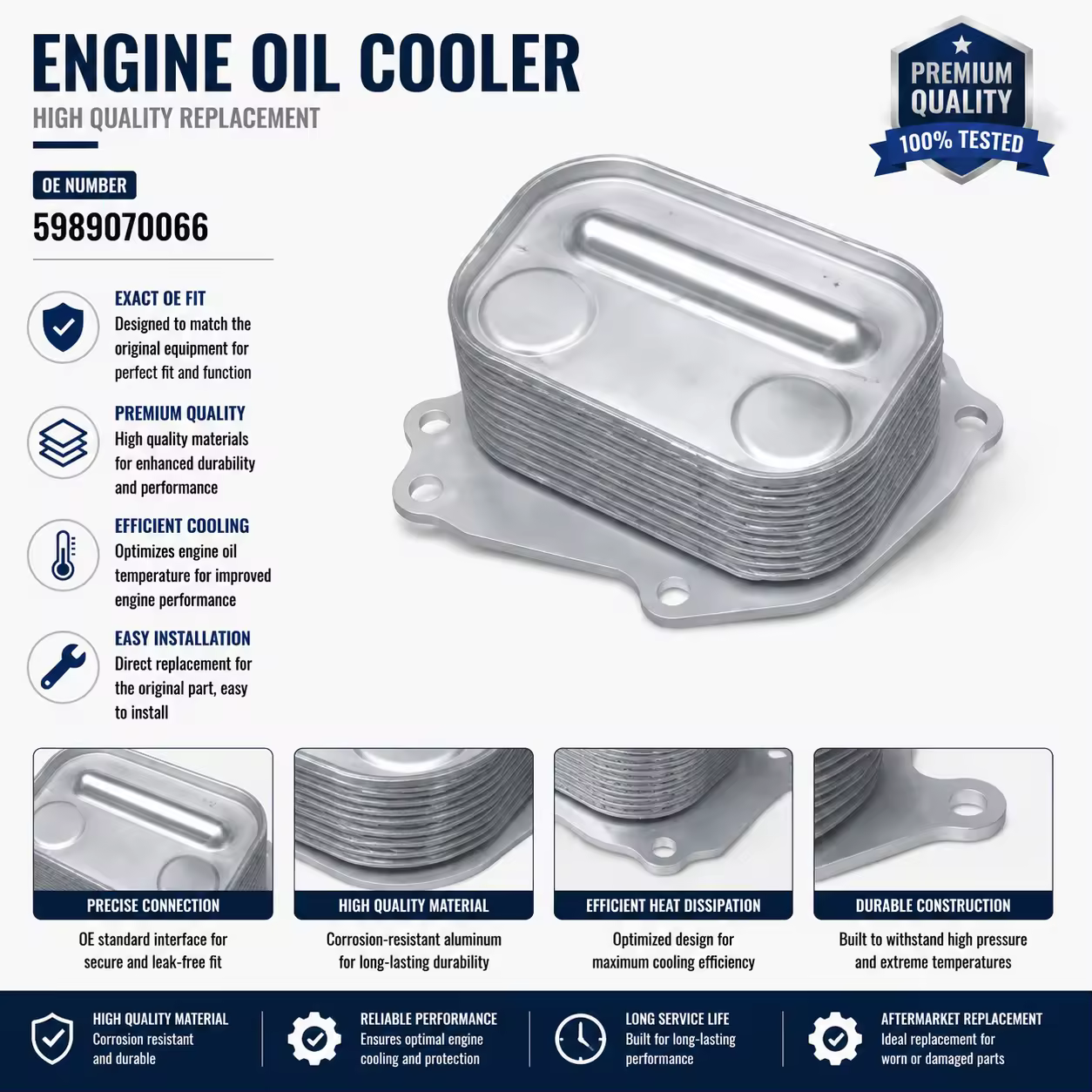 Oil Filter Housing for MINI (chassis to be confirmed)