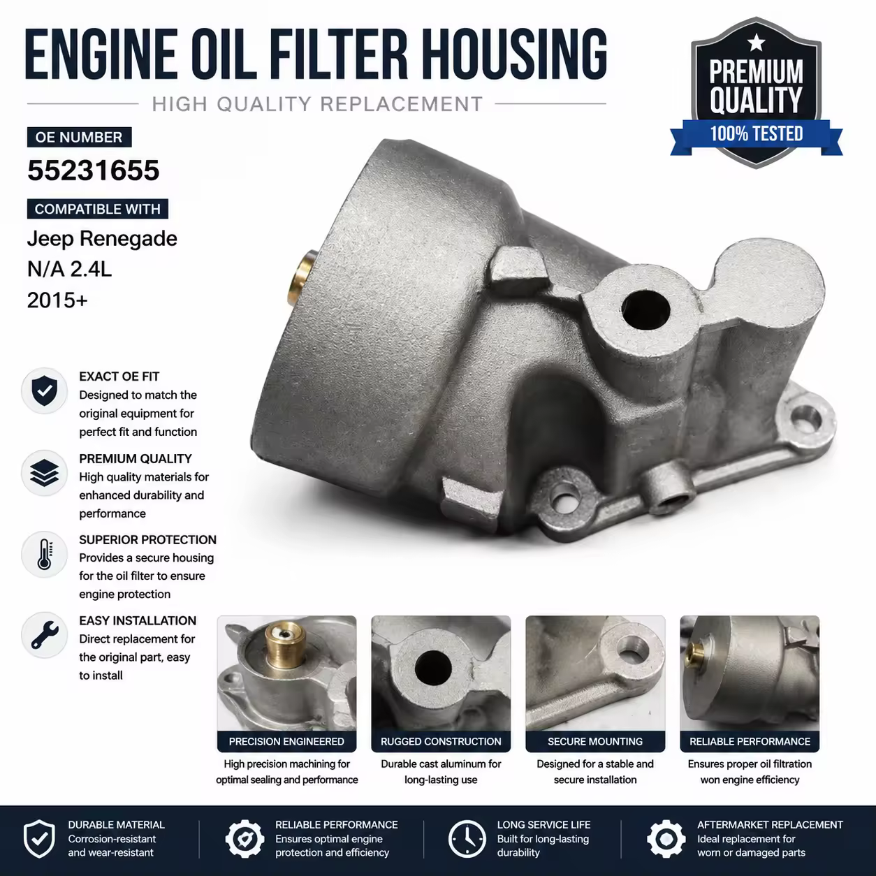 Oil Filter Housing for BMW (E46 / E60)