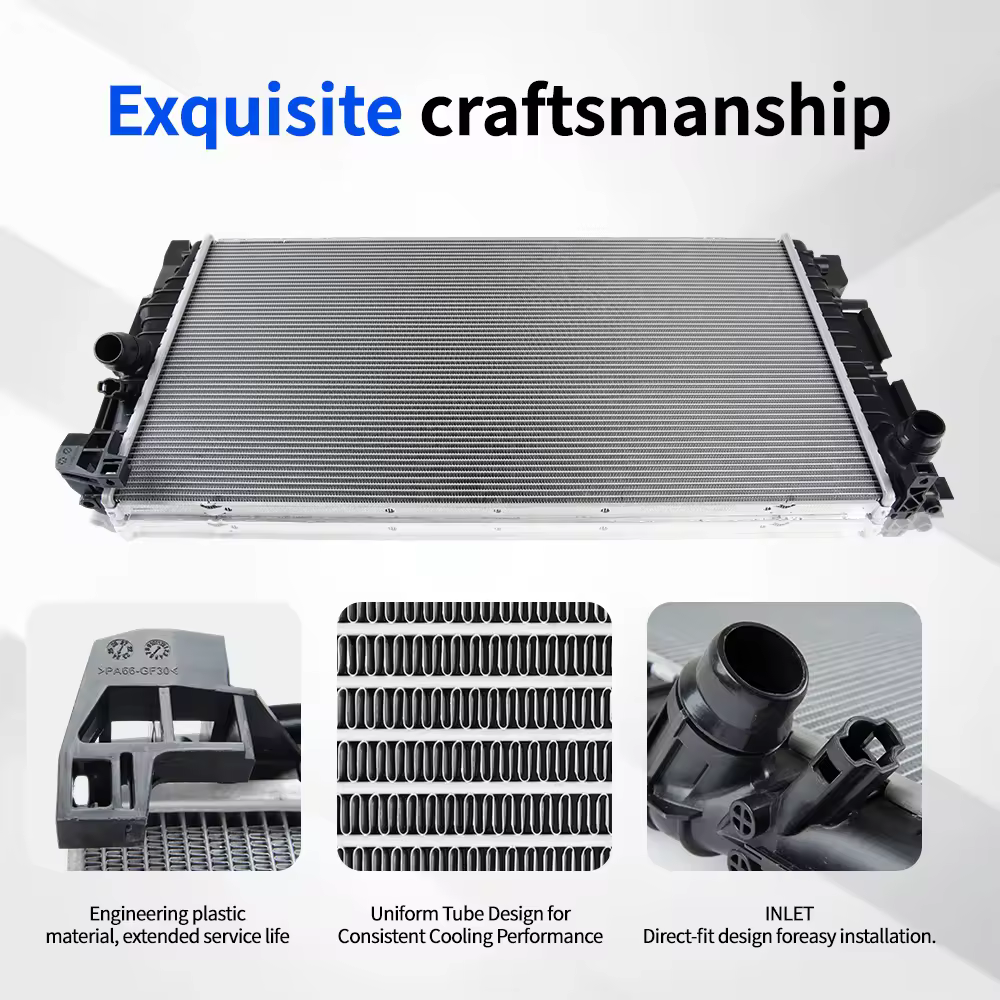 Radiator for Mercedes-Benz (chassis to be confirmed) — view 2