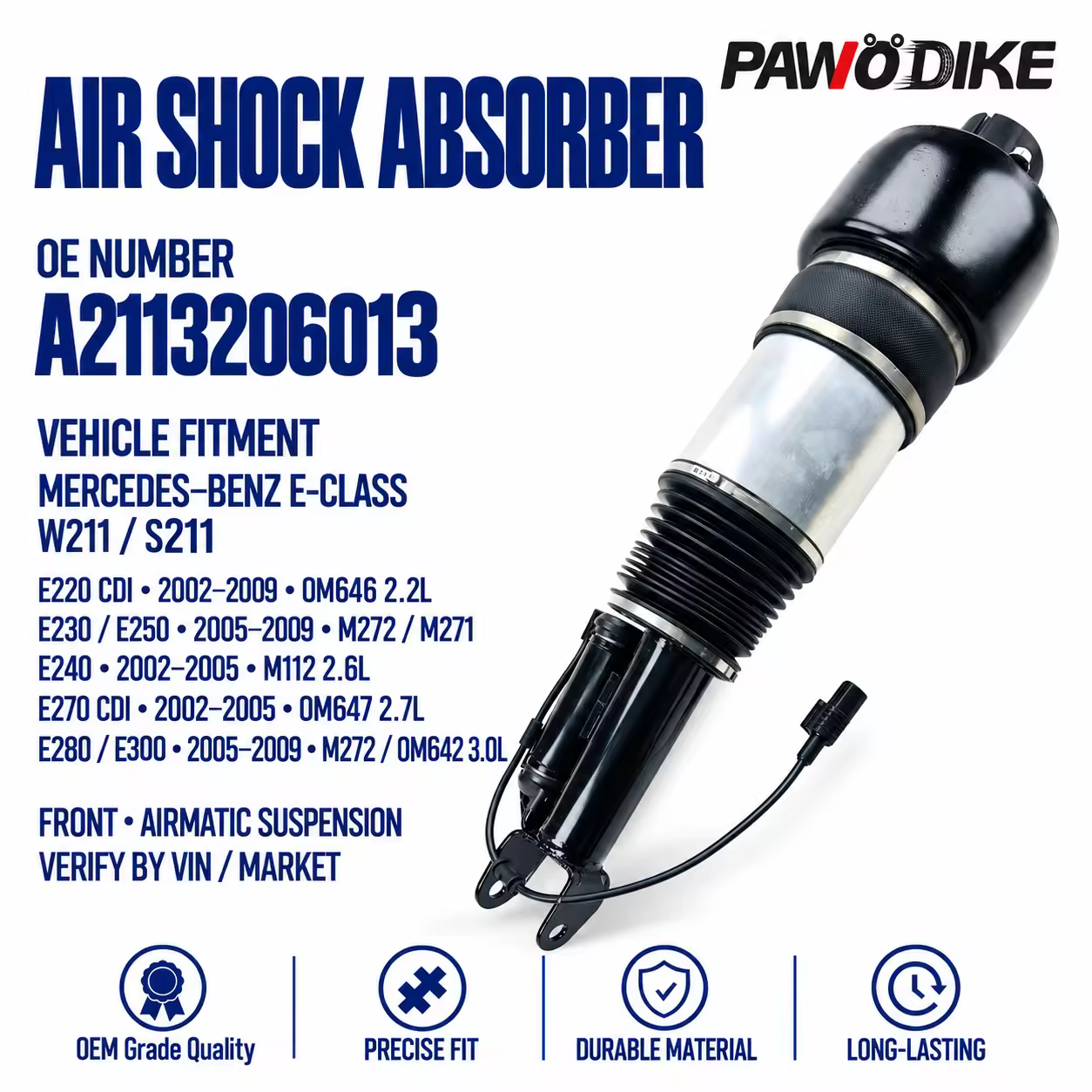 Shock Absorber for Mercedes-Benz E-Class (W211)