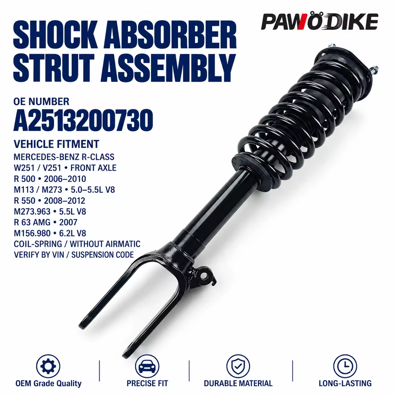 Shock Absorber for Mercedes-Benz R-Class (W251) — view 7