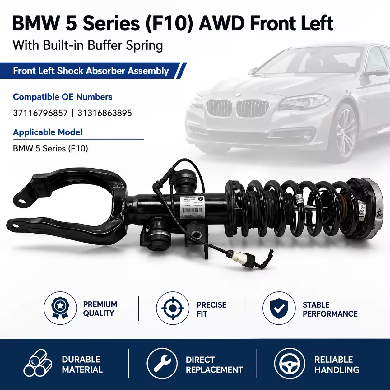 Shock Absorber for BMW 5 Series (F10) — view 7