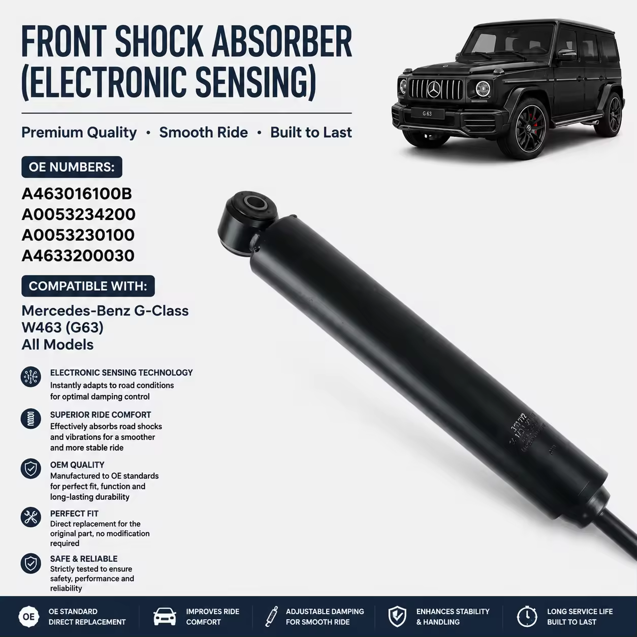 Shock Absorber for Mercedes-Benz (chassis to be confirmed)