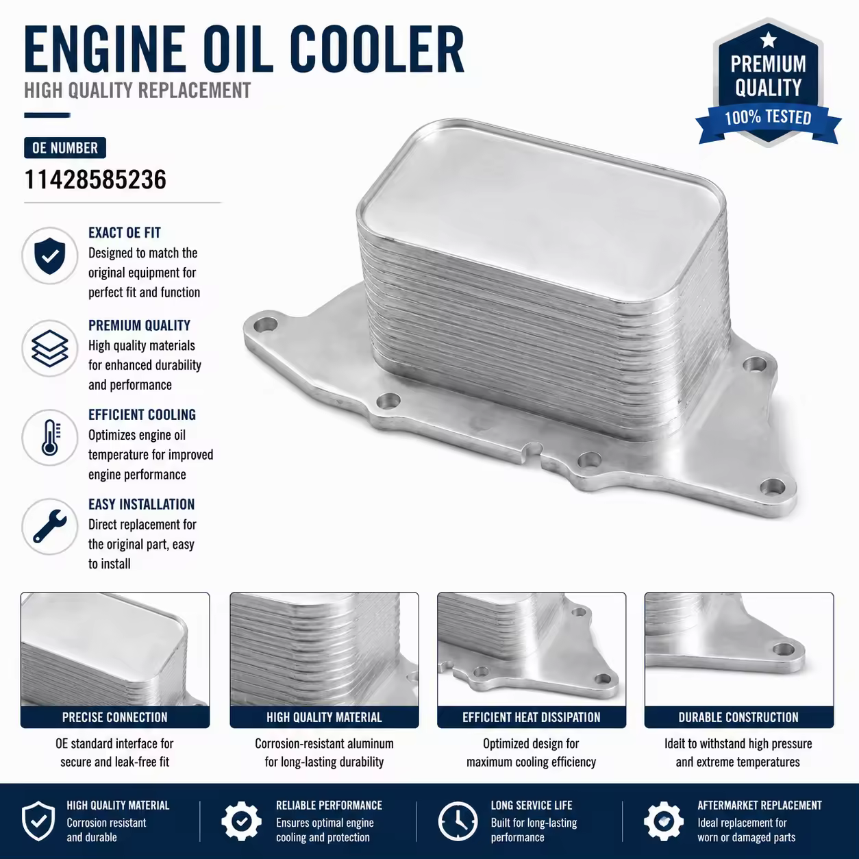 Oil Filter Housing for MINI (chassis to be confirmed)