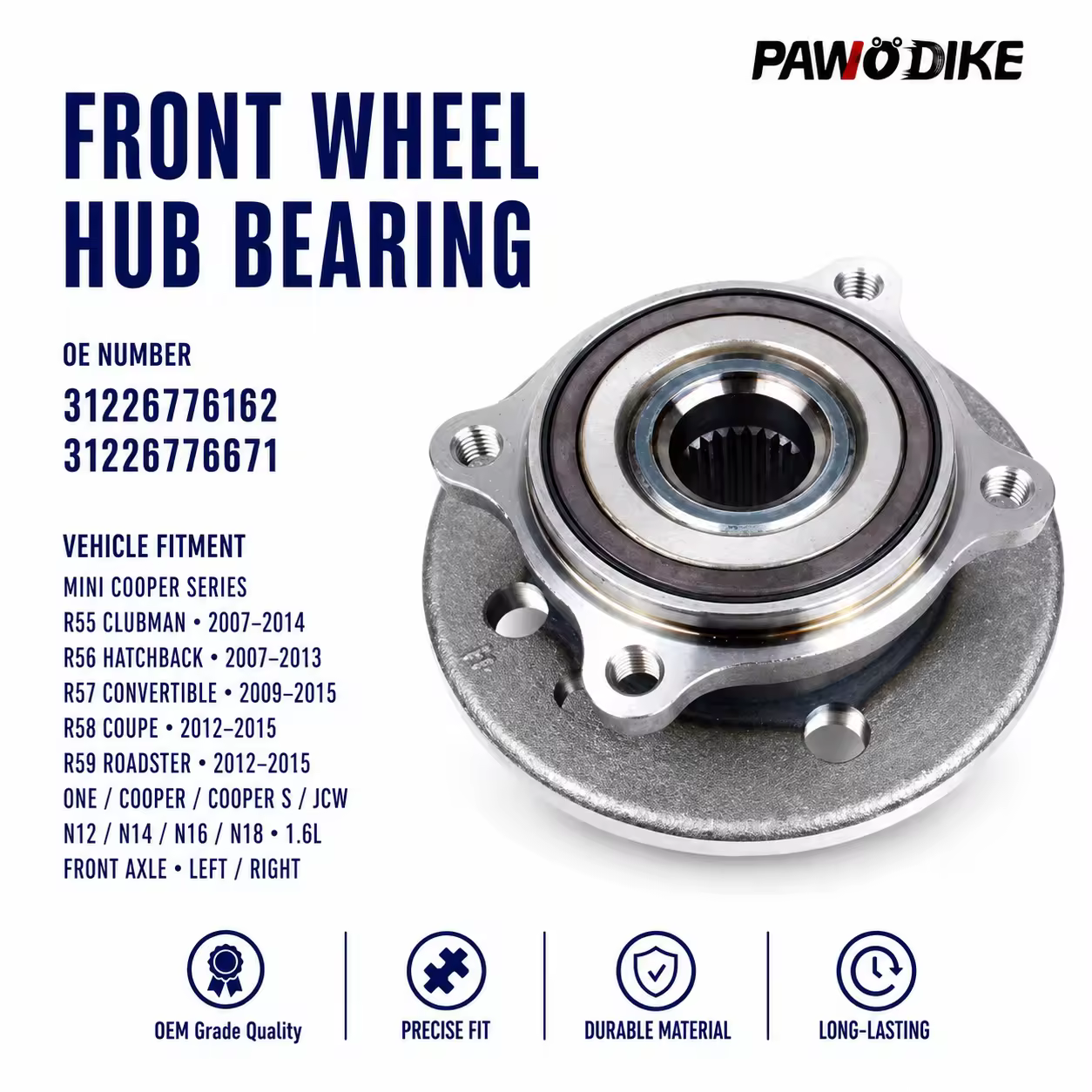 Wheel Hub Bearing for MINI (R55 / R56 / R57 / R58 / R59)